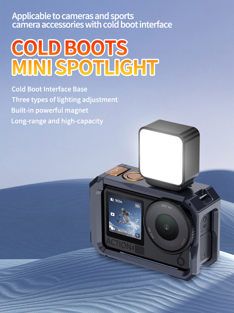 Photography Lighting Styles - Magnetic Mini LED Video Light, 3-Color