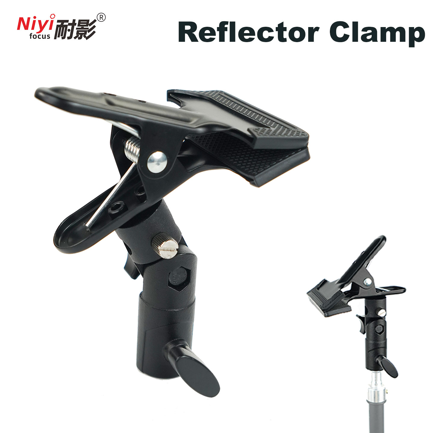 Photography Lighting Background - Reflector Holder Clamp 1/4 3/8 Screw