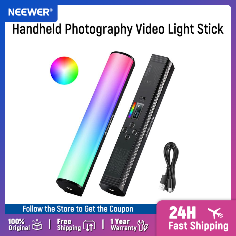Photography Lighting Youtube - NEEWER RGB Light Wand with APP
