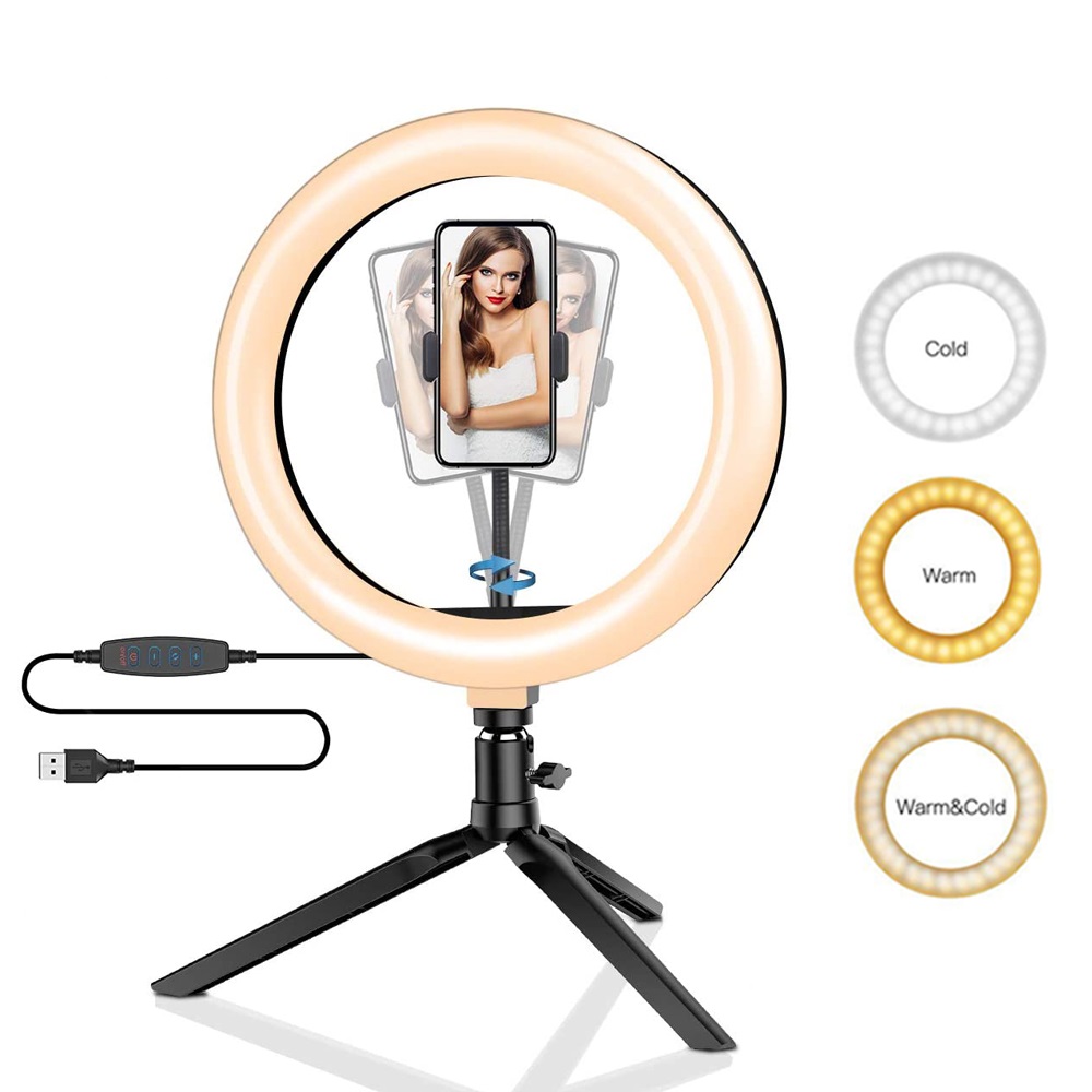 Photography Lighting Product - 26cm 10 inch Led Ring Selfie