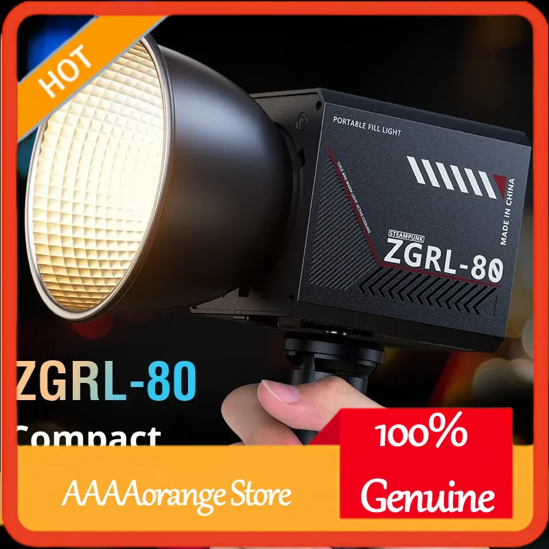 Photography Lighting System - ZGRL80 80W COB LED Video Light