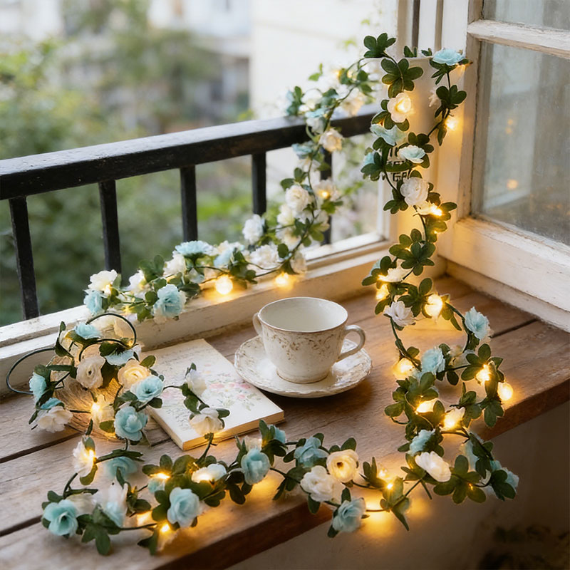 Flower Photography Led Lighting Pack - 3 Pack (2Flower Vine+1 LED Lights)