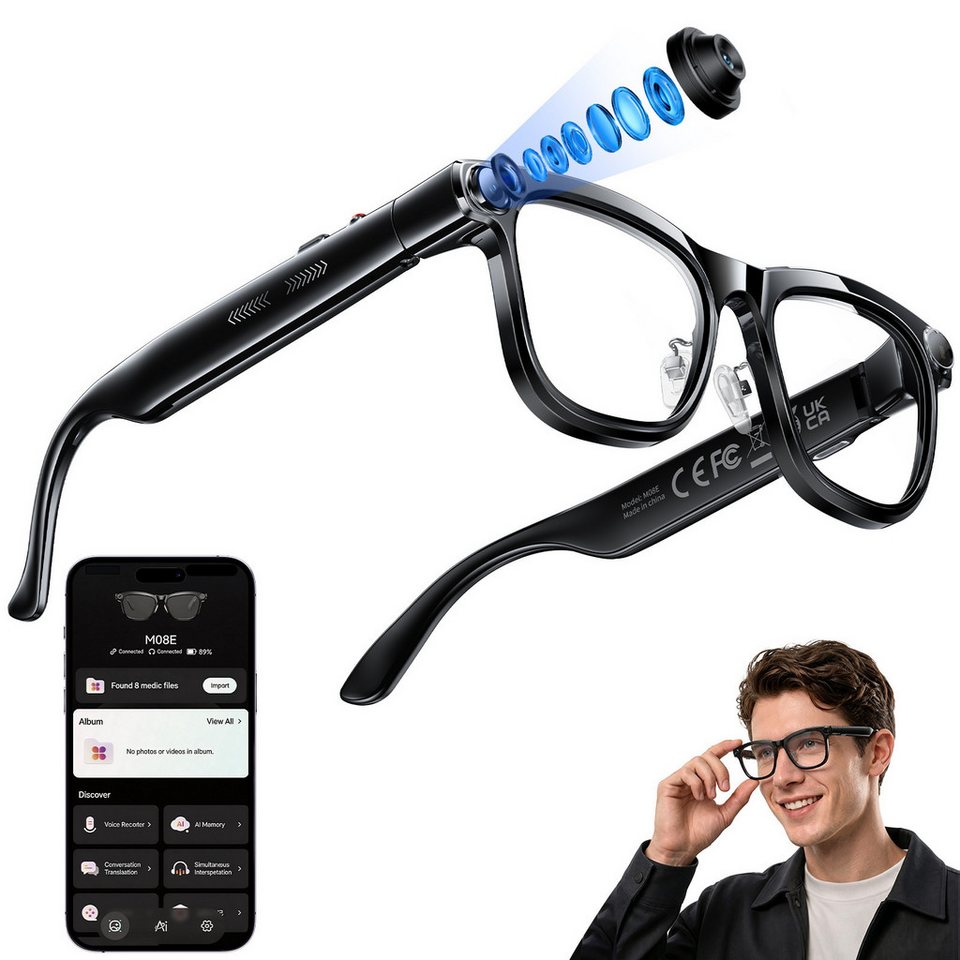 AI Smart Glasses with ChatGPT  - Photography Of Lighting recension och pris