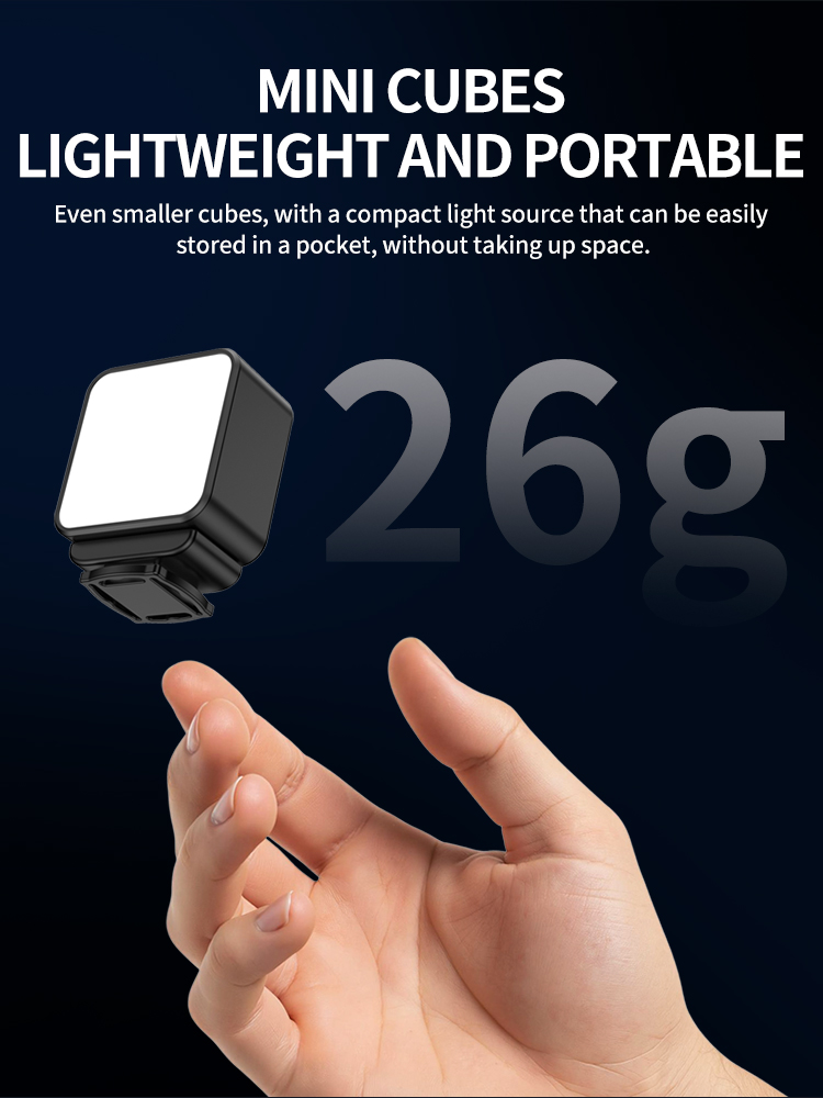Magnetic Mini LED Video Light, - Photography Lighting Styles recension och pris