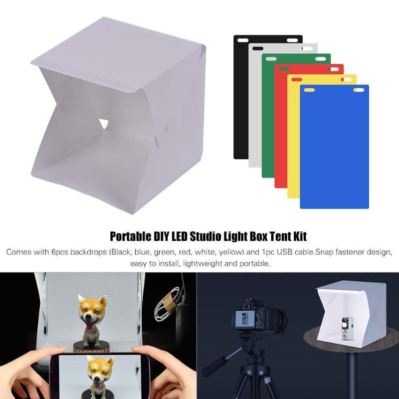 【C】Portable LED Photo Studio L - Photography Lighting And Backdrop recension och pris