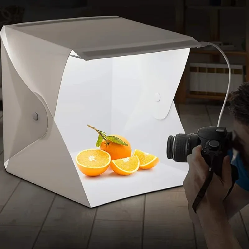 New Mini Folding Photo Booth S - Softbox Portable Strip recension och pris