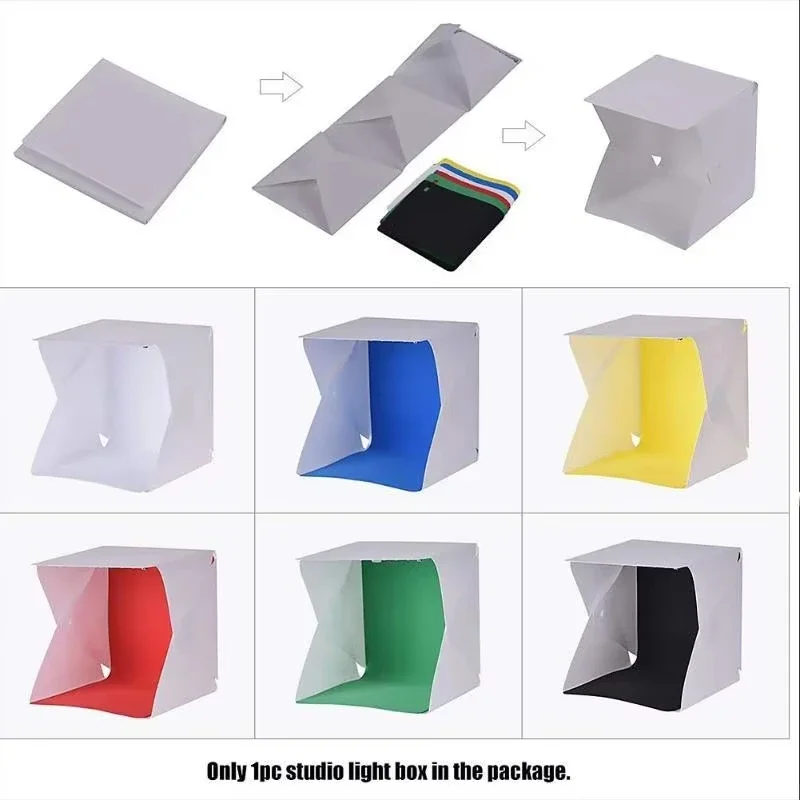 New Mini Folding Photo Booth S - Softbox Portable Strip recension och pris