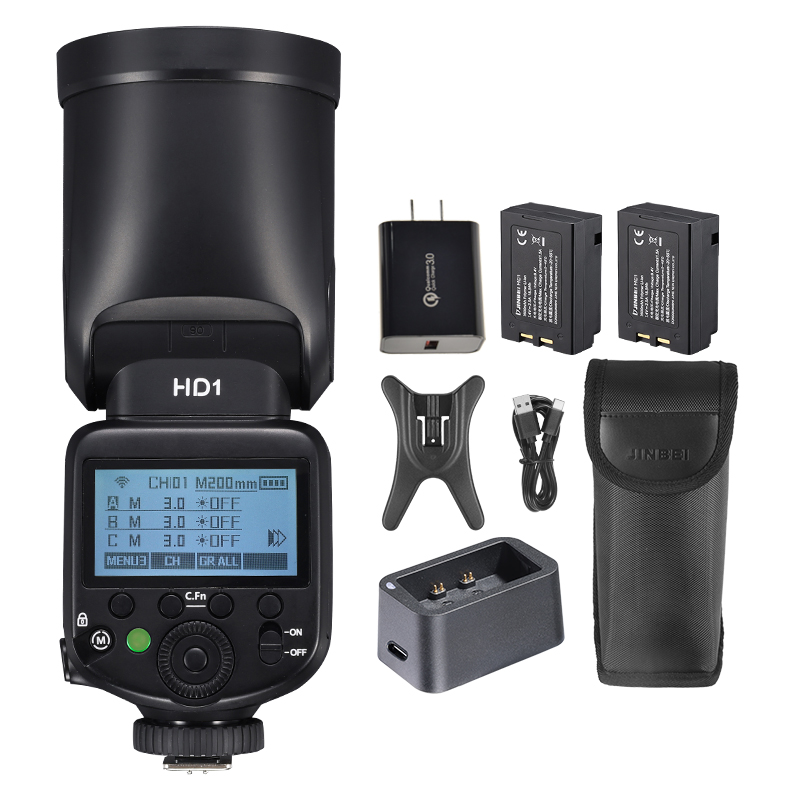 JINBEI HD-1Round-head HSS Spee - Photography Of Lighting recension och pris