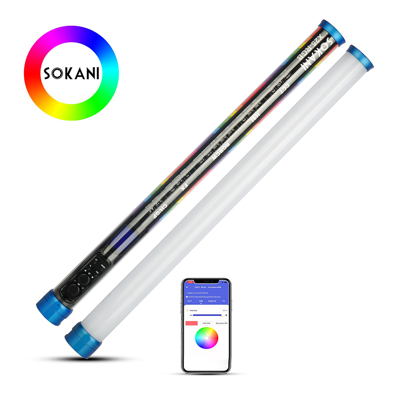 Sokani X25 RGB LED Video Light - Photography Lighting Background recension och pris