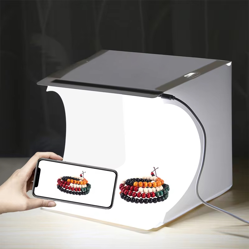 Folding Photo Studio Booth Sof - Softbox Portable Strip recension och pris