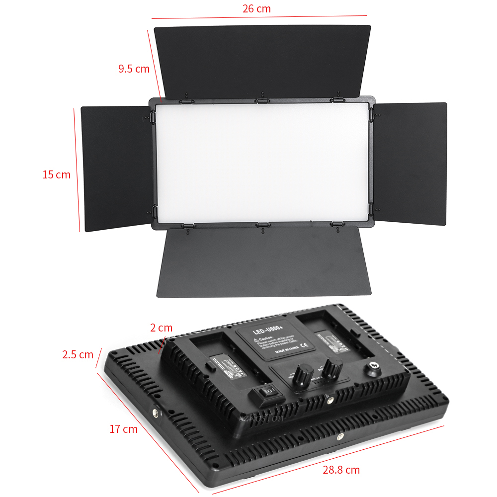 U800 LED Photo Studio Light fo - Photography Lighting Youtube recension och pris