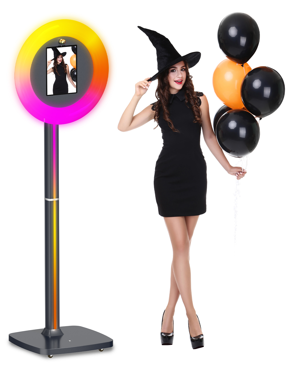 Portable ipad Photo Booth Mach - Photography Lighting Kit Rental recension och pris