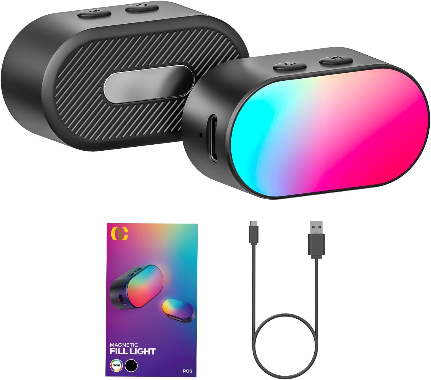 AOCHUAN Mini RGB Magnetic Fill - Photography Lighting Styles recension och pris
