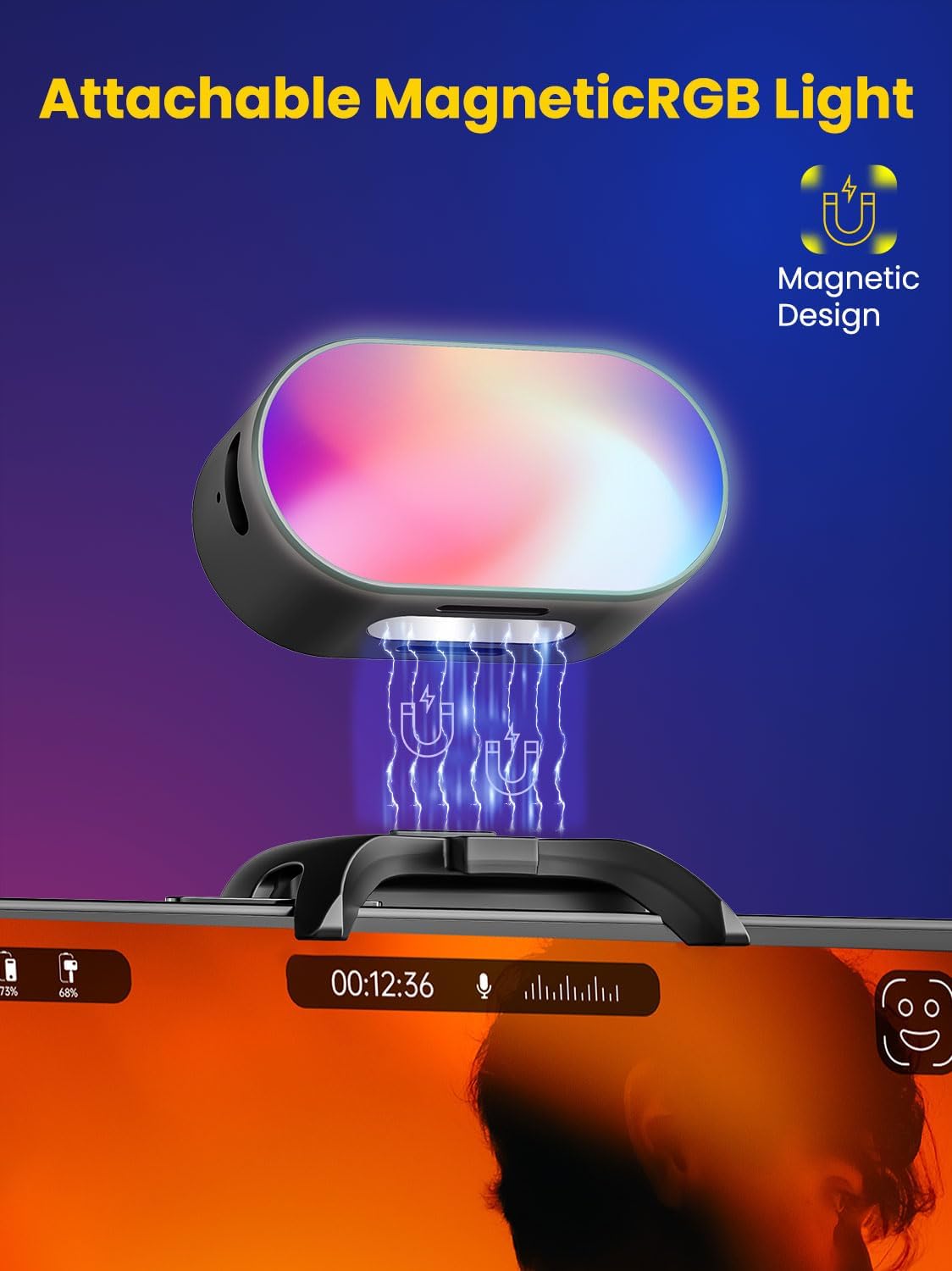 AOCHUAN Mini RGB Magnetic Fill - Photography Lighting Styles recension och pris