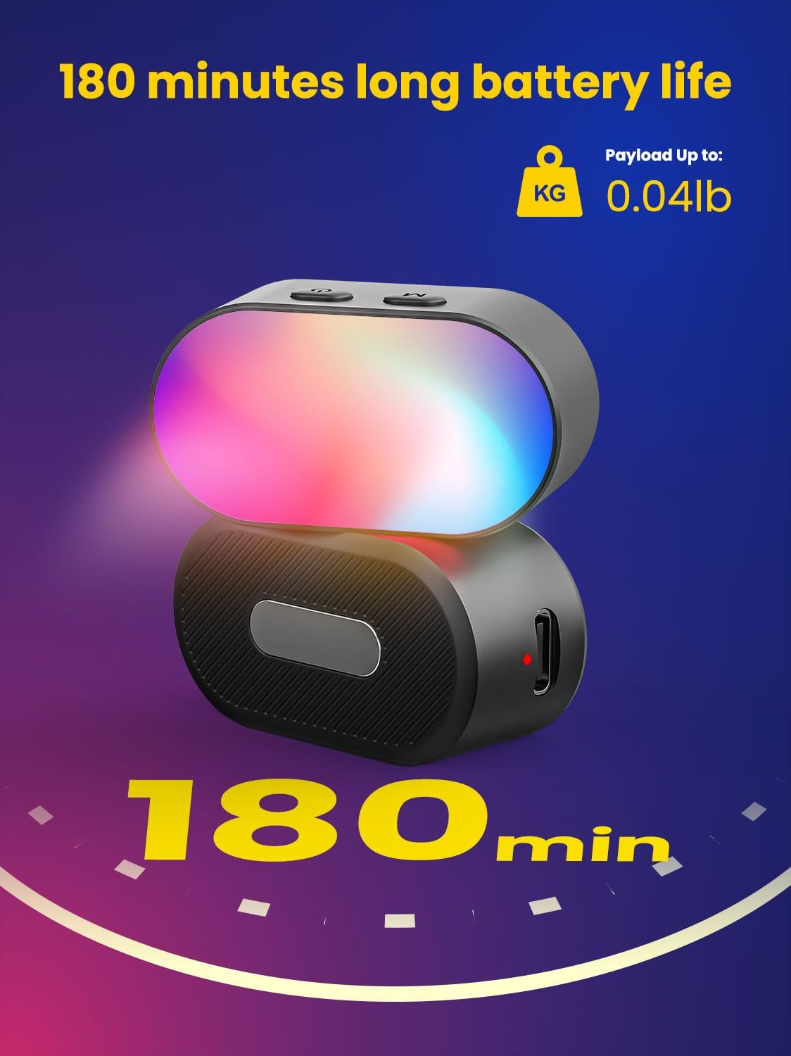 AOCHUAN Mini RGB Magnetic Fill - Photography Lighting Styles recension och pris