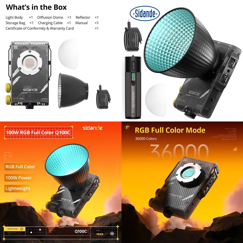 Brand For Sidande Q100C Q100Li - Photography Of Lighting recension och pris