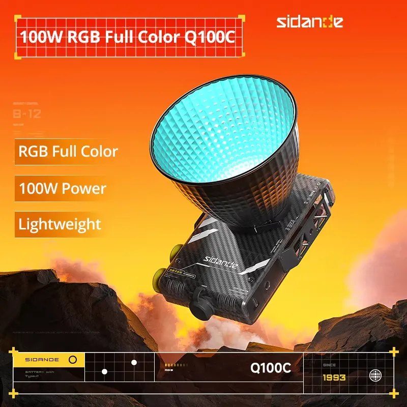 Brand For Sidande Q100C Q100Li - Photography Of Lighting recension och pris