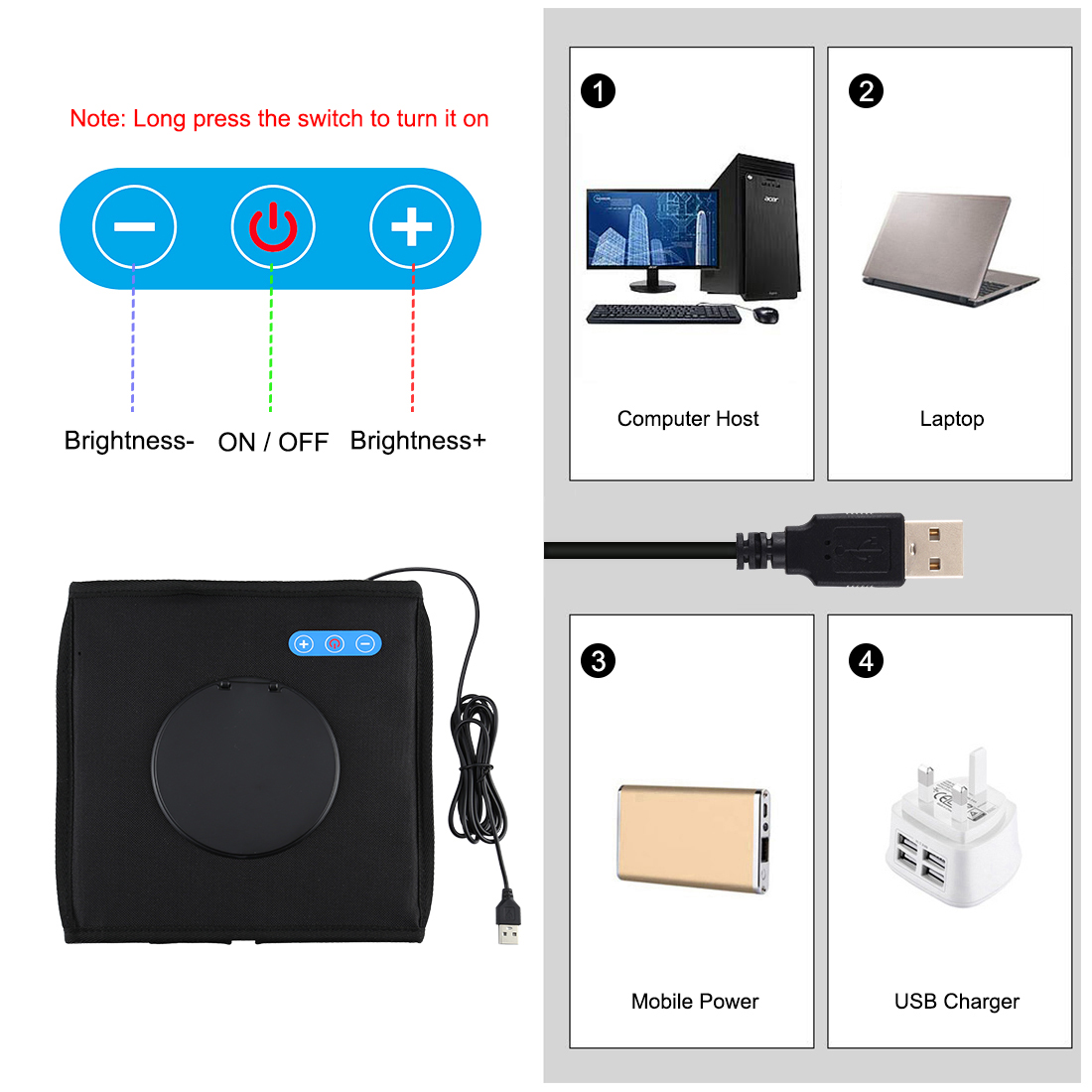 Portable Desktop Foldable Mini - Photography Lighting And Backdrop recension och pris