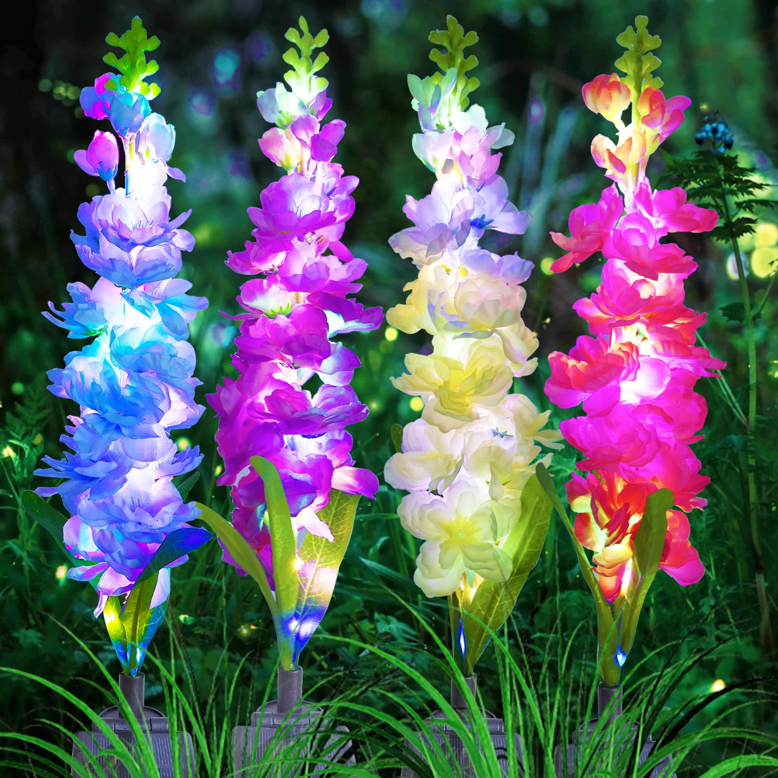 Solar Garden Lights, Solar Del - Flower Photography Led Lighting Pack recension och pris