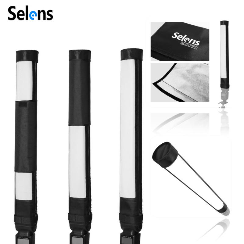 Selens Portable Hot Shoe Flash - Softbox Portable Strip recension och pris