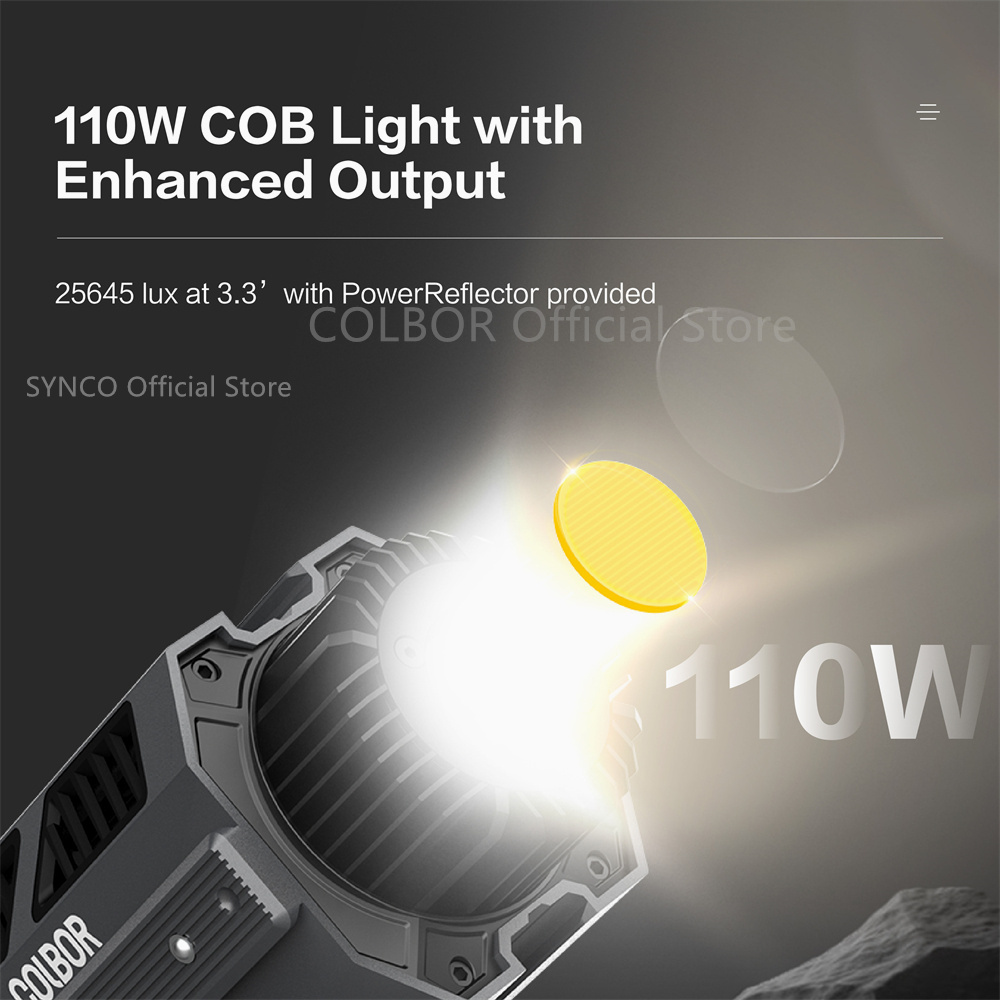 COLBOR CL100X COB Led Light Vi - Photography Lighting System recension och pris