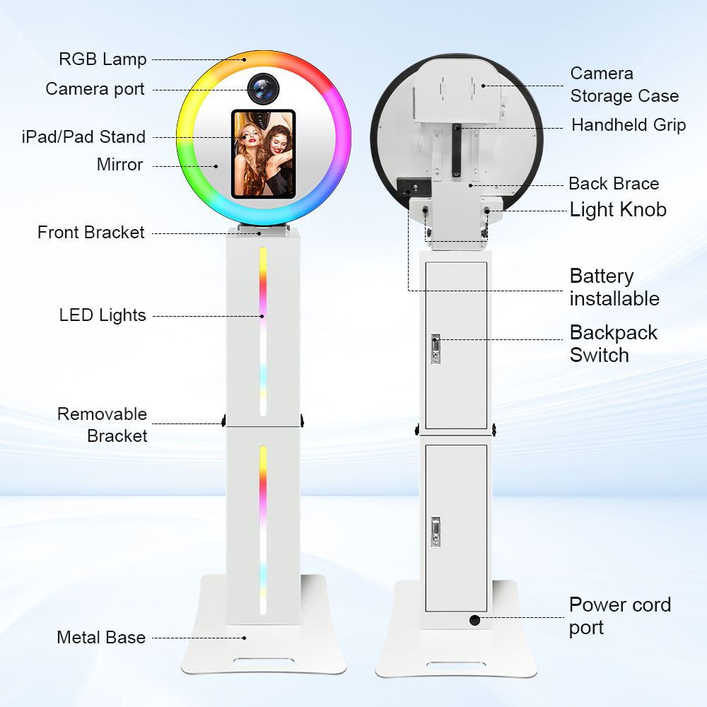 DSLR Photo Booth Machines Suit - Photography Lighting Background recension och pris