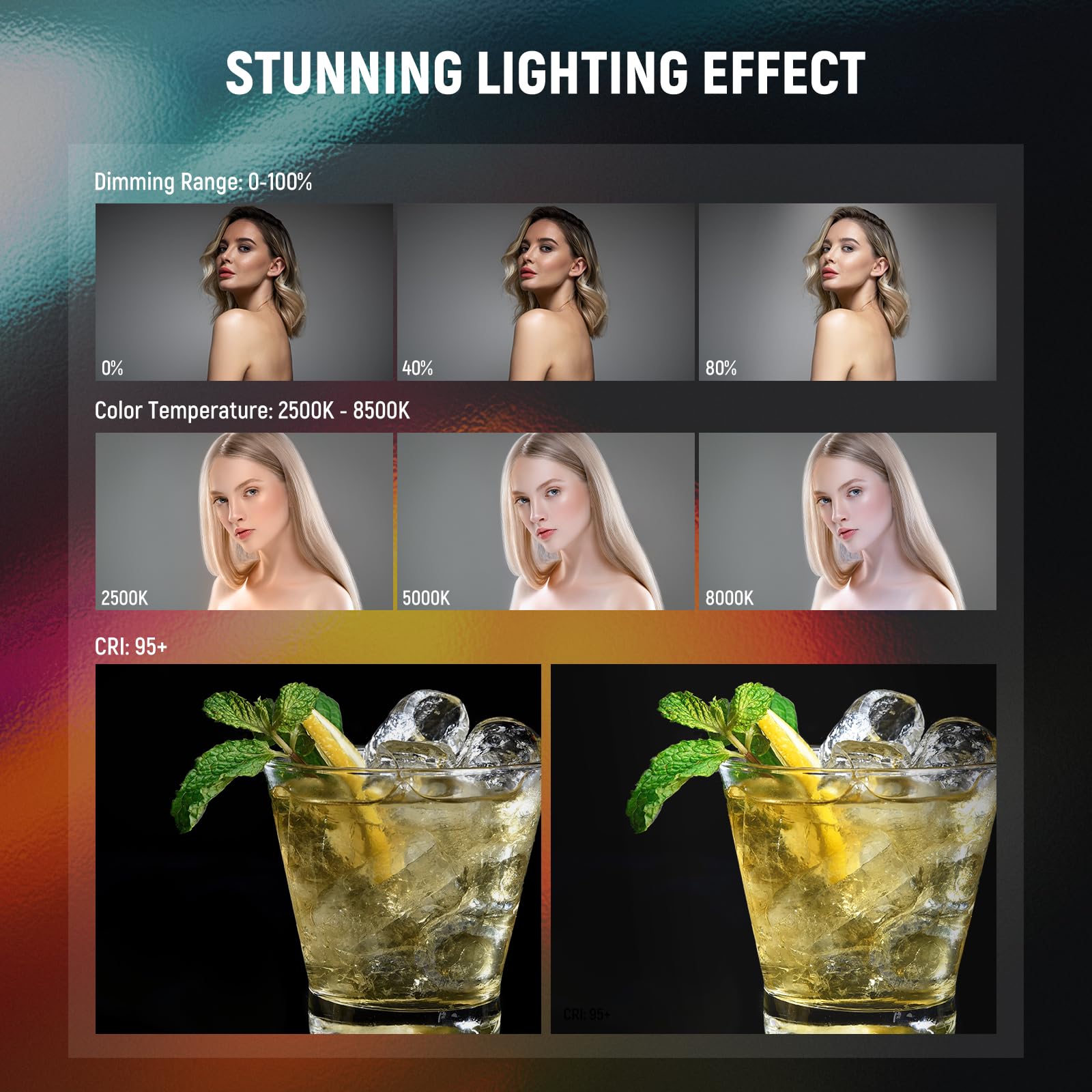 NEEWER RGB Light Wand with APP - Photography Lighting Youtube recension och pris