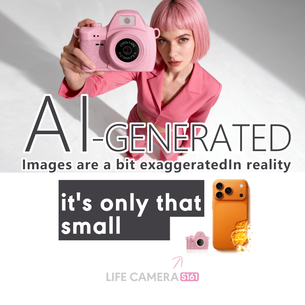 Mini Digital Camera S161 2K HD - Photography Lighting System recension och pris
