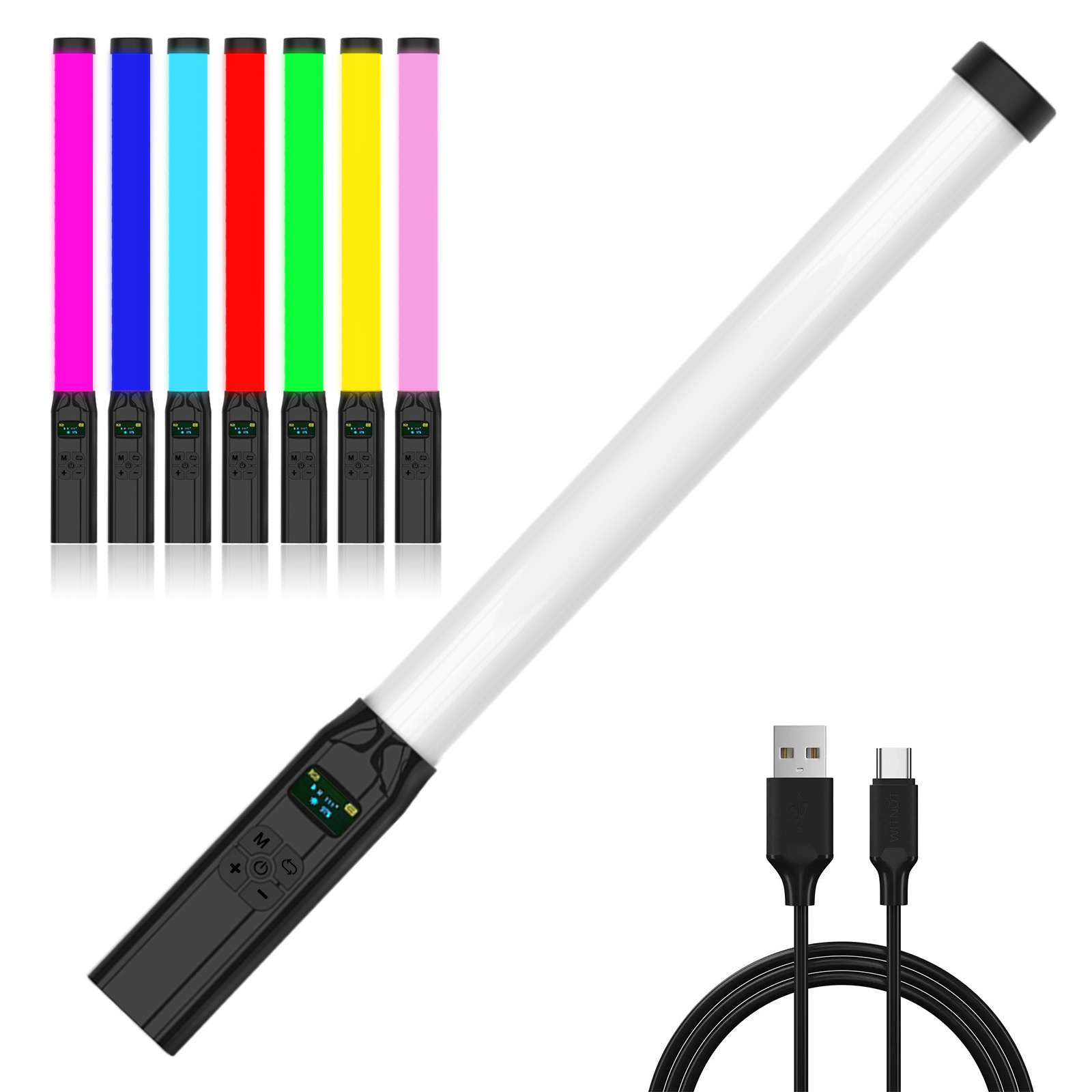 50CM RGB Stick Light Wand Ligh - Photography Lighting Youtube recension och pris