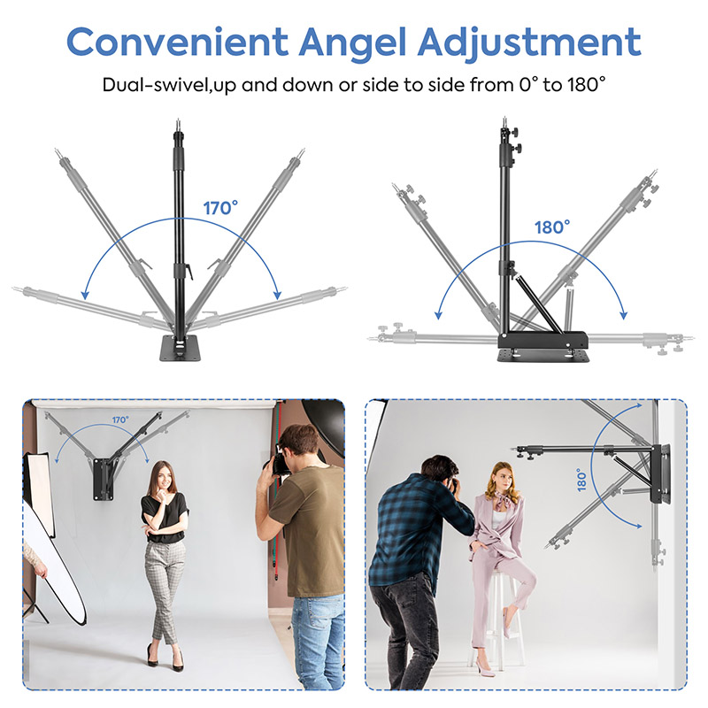 Photography Wall Mount Boom Ar - Photography Lighting Triangle recension och pris
