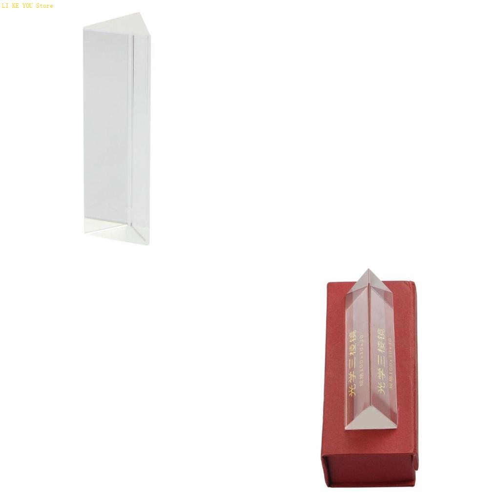 W3JE Crystal Optical Glass Tri - Photography Lighting Triangle recension och pris