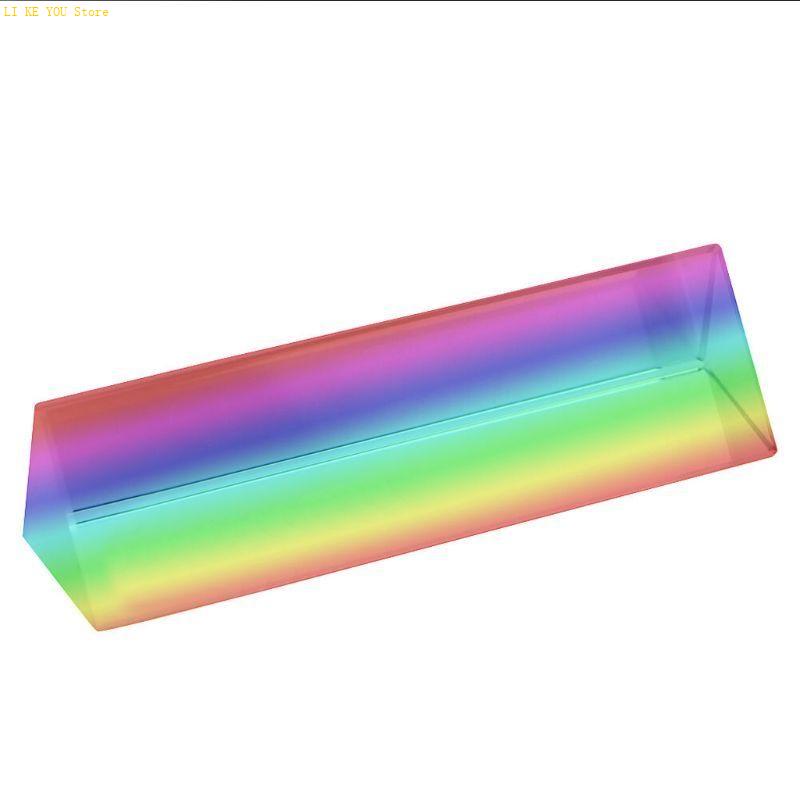 W3JE Crystal Optical Glass Tri - Photography Lighting Triangle recension och pris