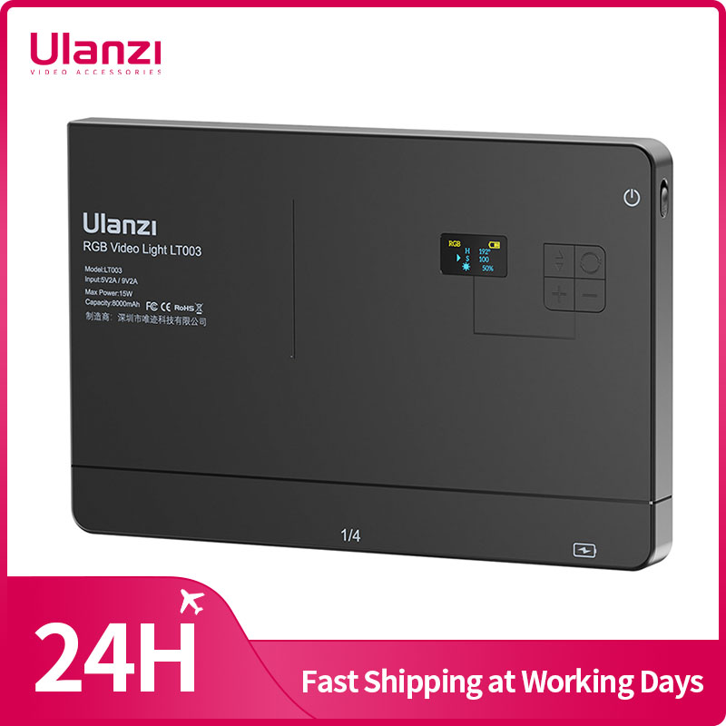 Ulanzi LT003 15W RGB Video Lig - Photography Lighting Styles recension och pris