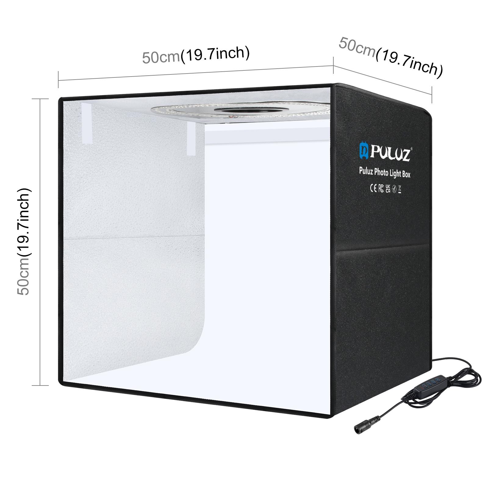 PULUZ 50cm Folding Portable Ri - Photography Lighting And Backdrop recension och pris