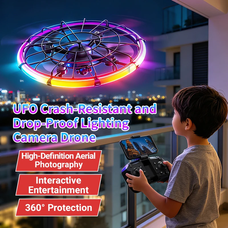JJRC H145 UFO RC Drone with Du - Photography Lighting Beginners recension och pris