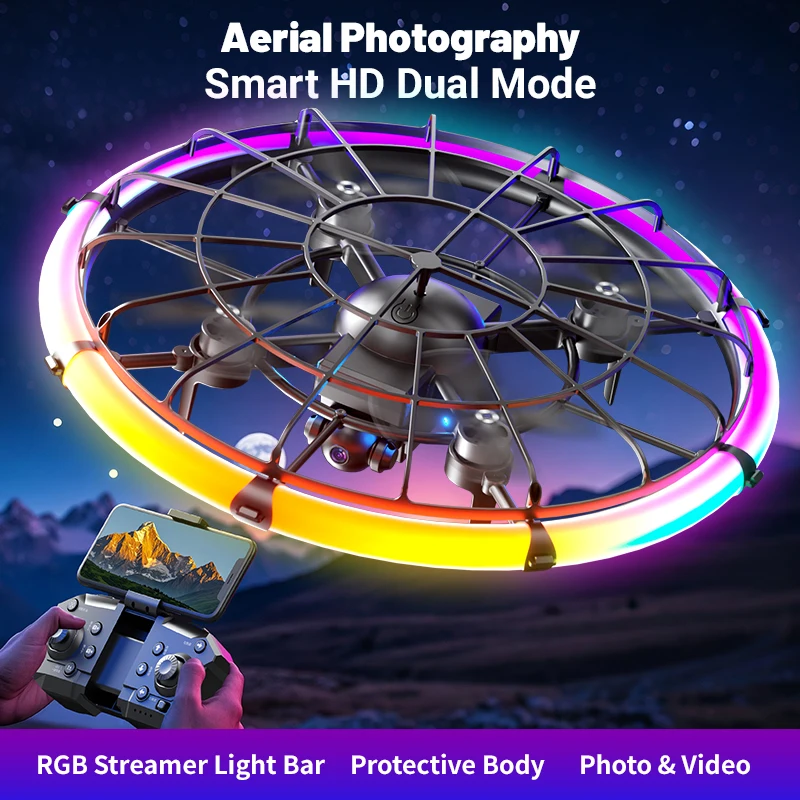 JJRC H145 UFO RC Drone with Du - Photography Lighting Beginners recension och pris