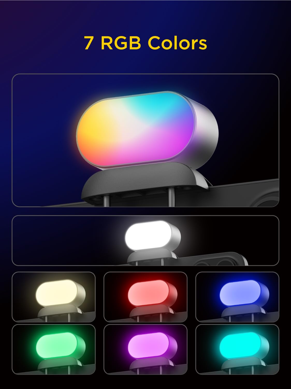 AOCHUAN RGB Magnetic Fill Ligh - Photography Lighting Styles recension och pris