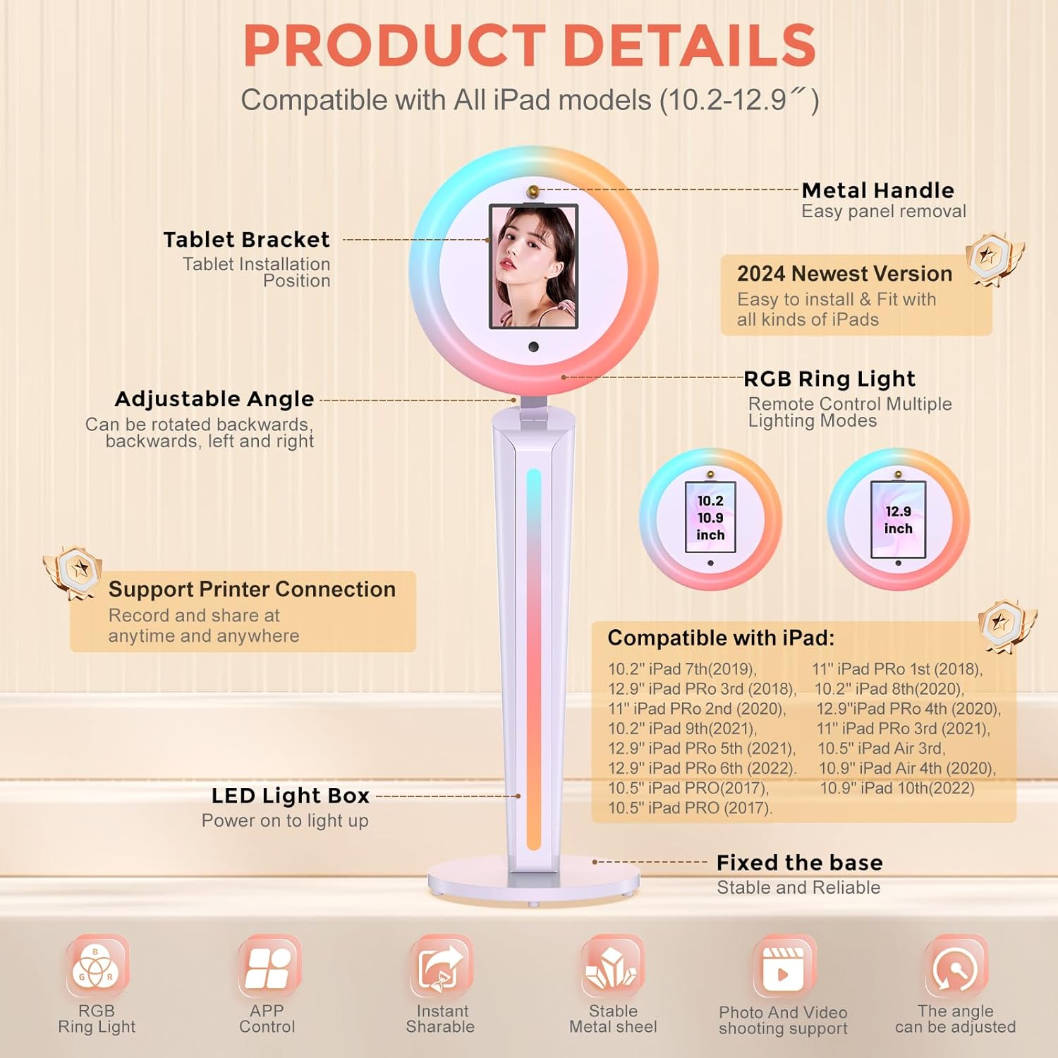 US DE Stock 3 Styles  Portable - Photography Lighting Kit Rental recension och pris